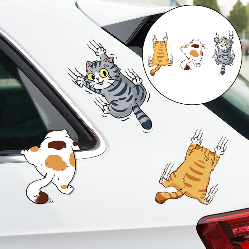 Cute Cat Cartoon Stickers Car Stickers
