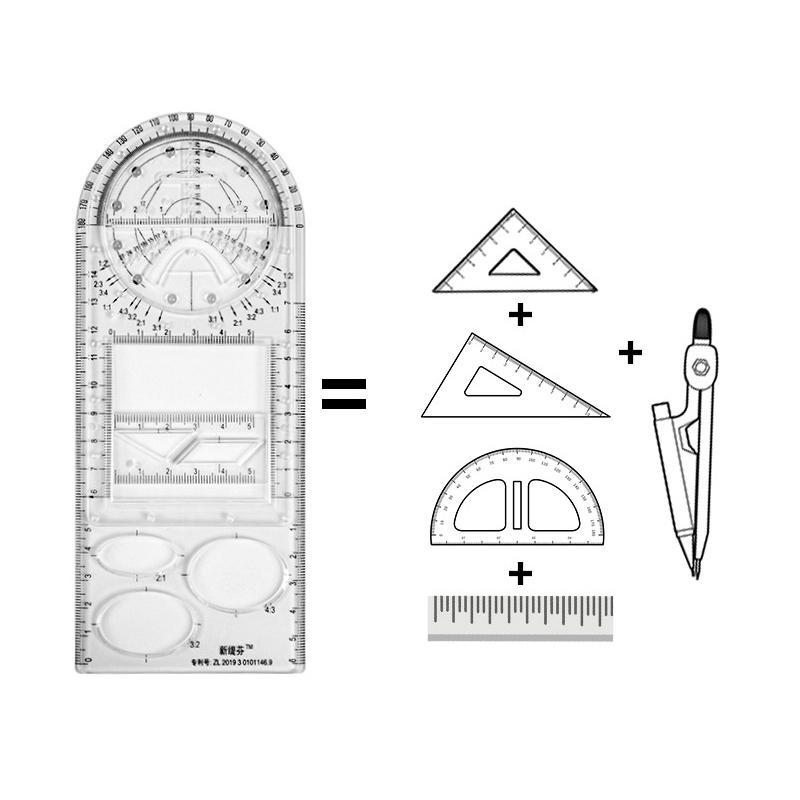 Multifunctional Mathematical Ruler
