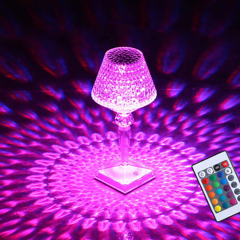 Crystal table lamp
