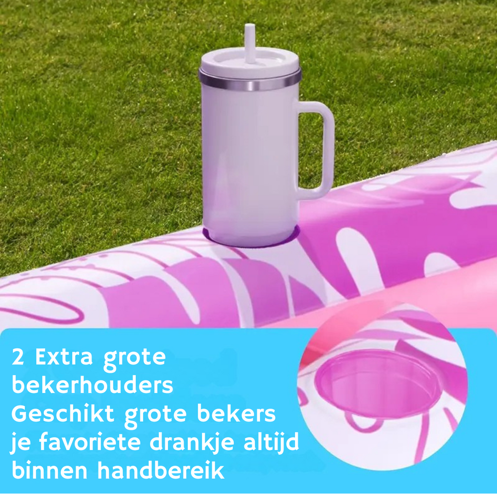 SunLounge Inflatable Sun Pool – Comfortable Lounger for Garden or Balcony