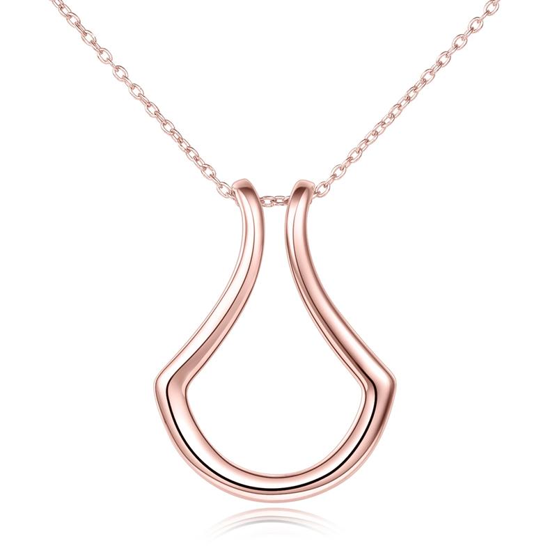 Ring holder necklace