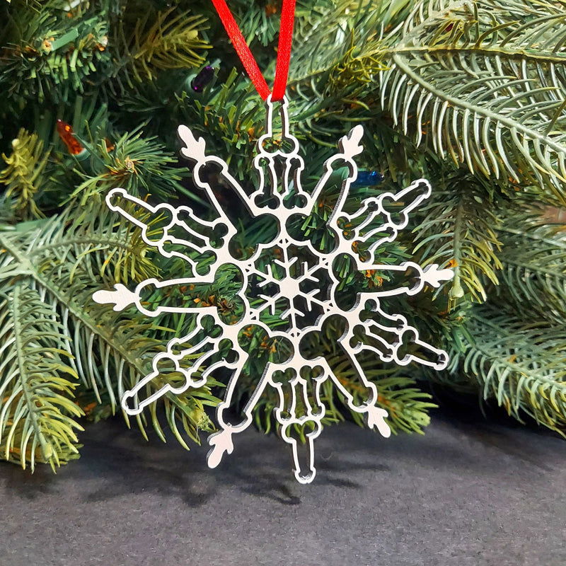 Funny Snowflake Ornaments