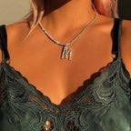 26 Letters Initial Necklace