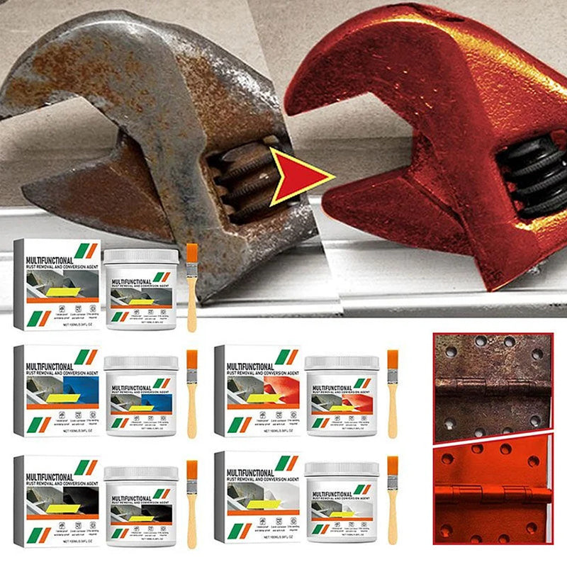 Multifunctional Metal Rust Removal and Conversion Medium