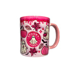 Pumpkin Coffee Mug with Ghost