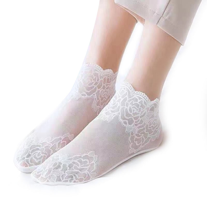 Women's Fashion Lace Socks