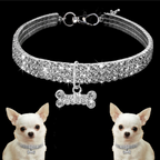 Sweet Crystal Dog Collar