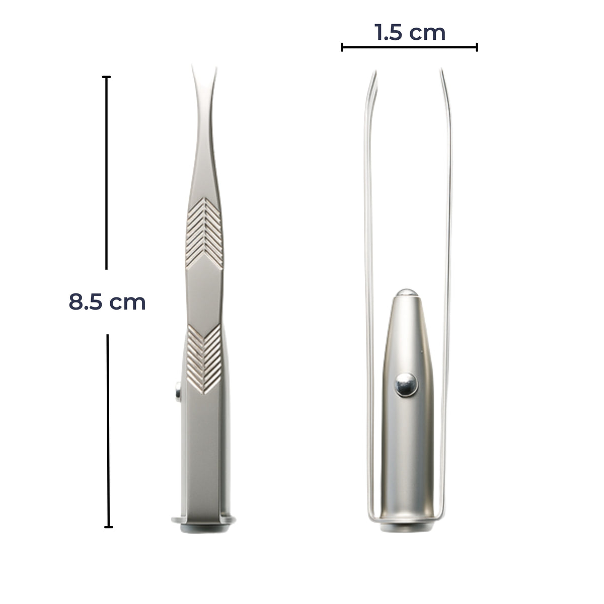 Rust-Resistant Stainless Steel – LED Light Precision Grip – Long-Lasting At-Home Grooming