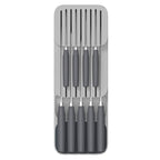 Kitchen storage tray for knives