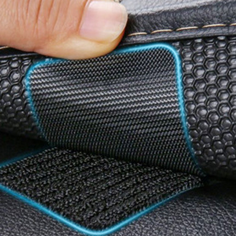 Invisible mounting stickers for floor mats