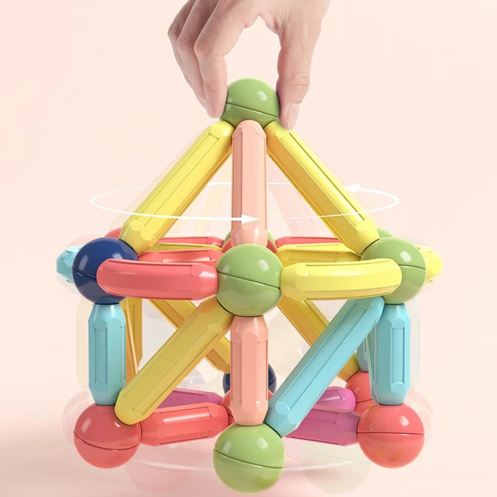 Magneo Blocks - Creative Magnetic Construction Set for Children