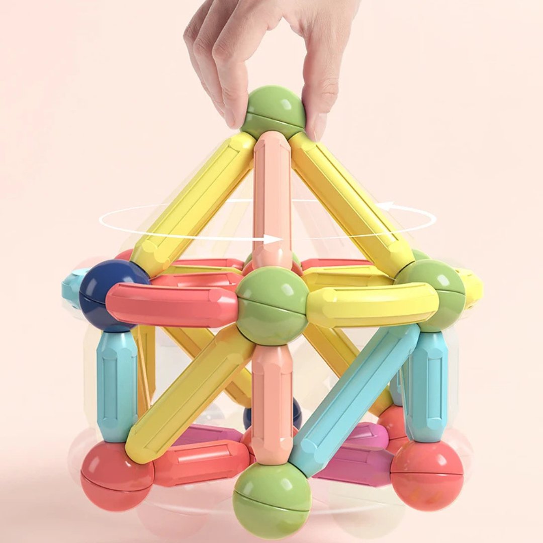 Magneo Blocks - Creative Magnetic Construction Set for Children