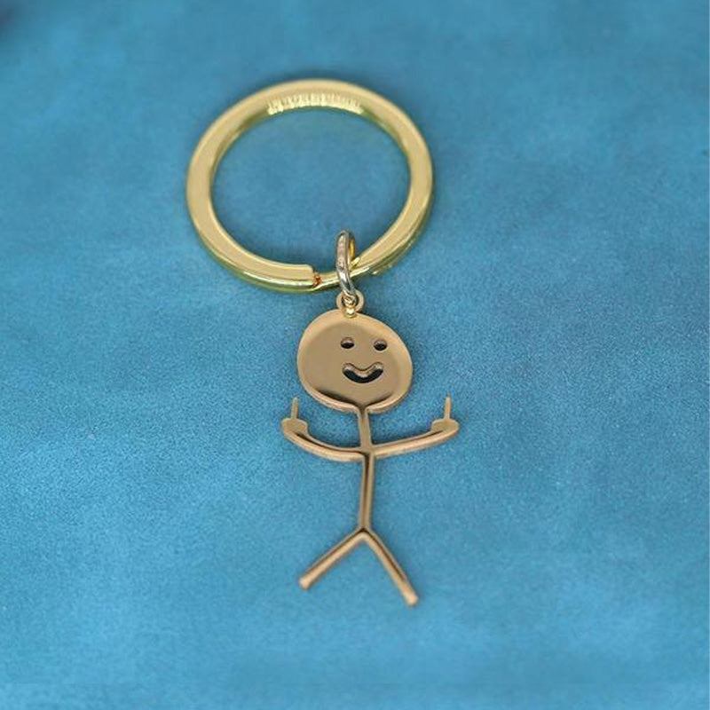 Funnier Doodle Keychain