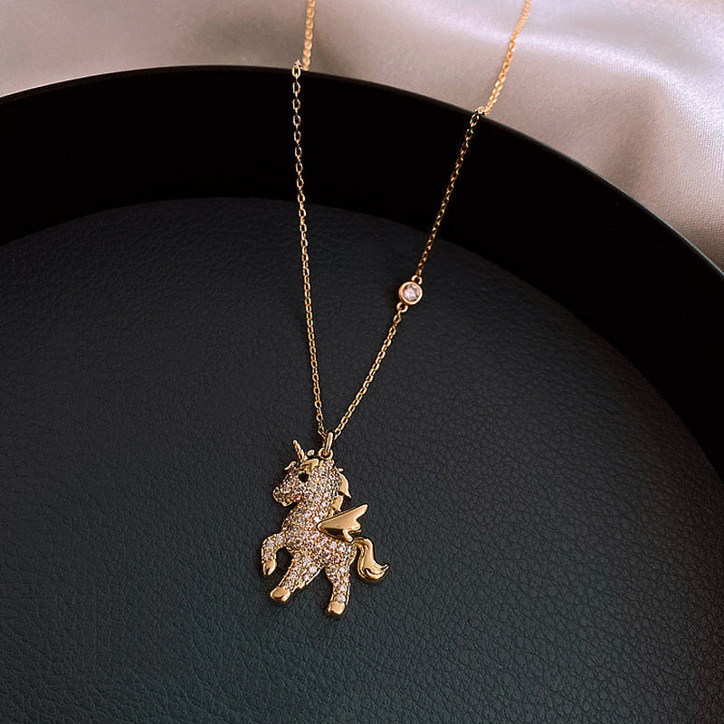 Angel Unicorn Necklace