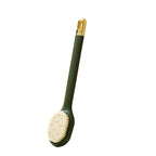 Massage cleaning brush with long handle