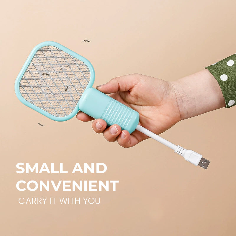 USB Mosquito Repeller with LED and Safety Net – 2-in-1 Design