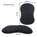 Relieves Wrist Pain – Cushioned Non-Slip Base – For Office Work & Gaming