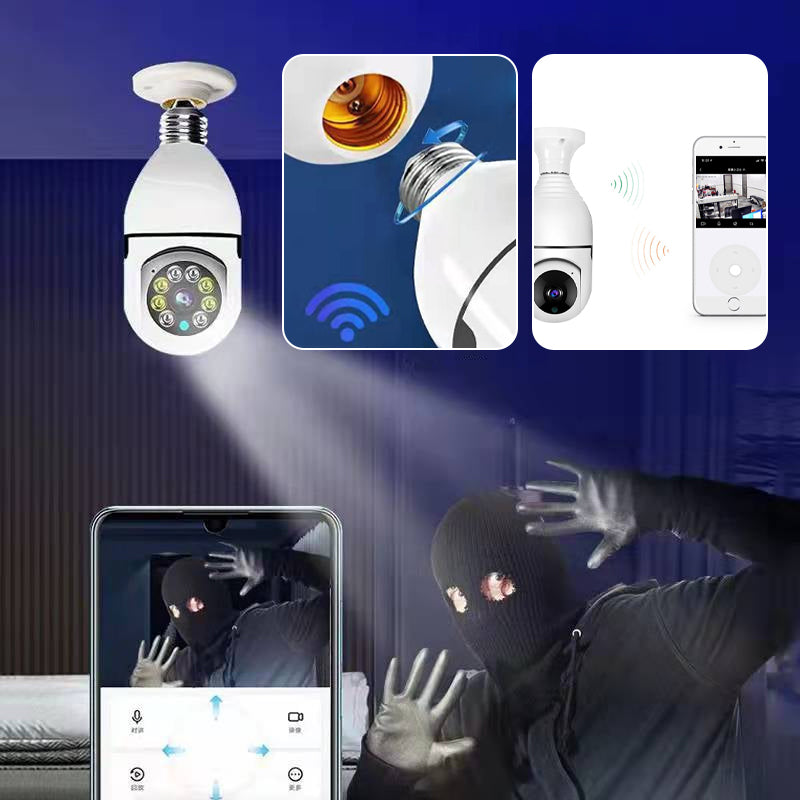 Home Light Bulb Camera (TF card not included)