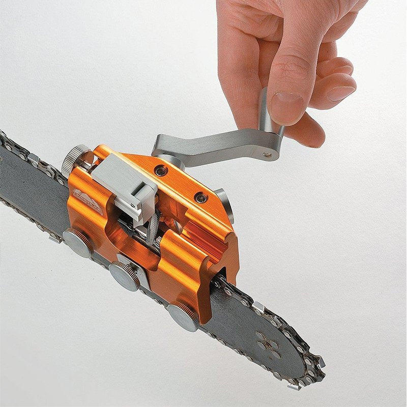 Chainsaw Chain Sharpening Device