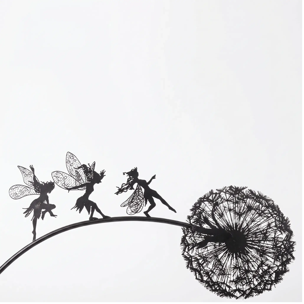 Dancing Fairy Statue Steel Garden