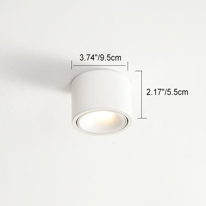 Origo Minimalistic LED Ceiling Light - Adjustable Round Recessed Lamp