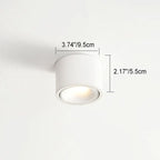 Adjustable LED Flush Mount Ceiling Spotlight