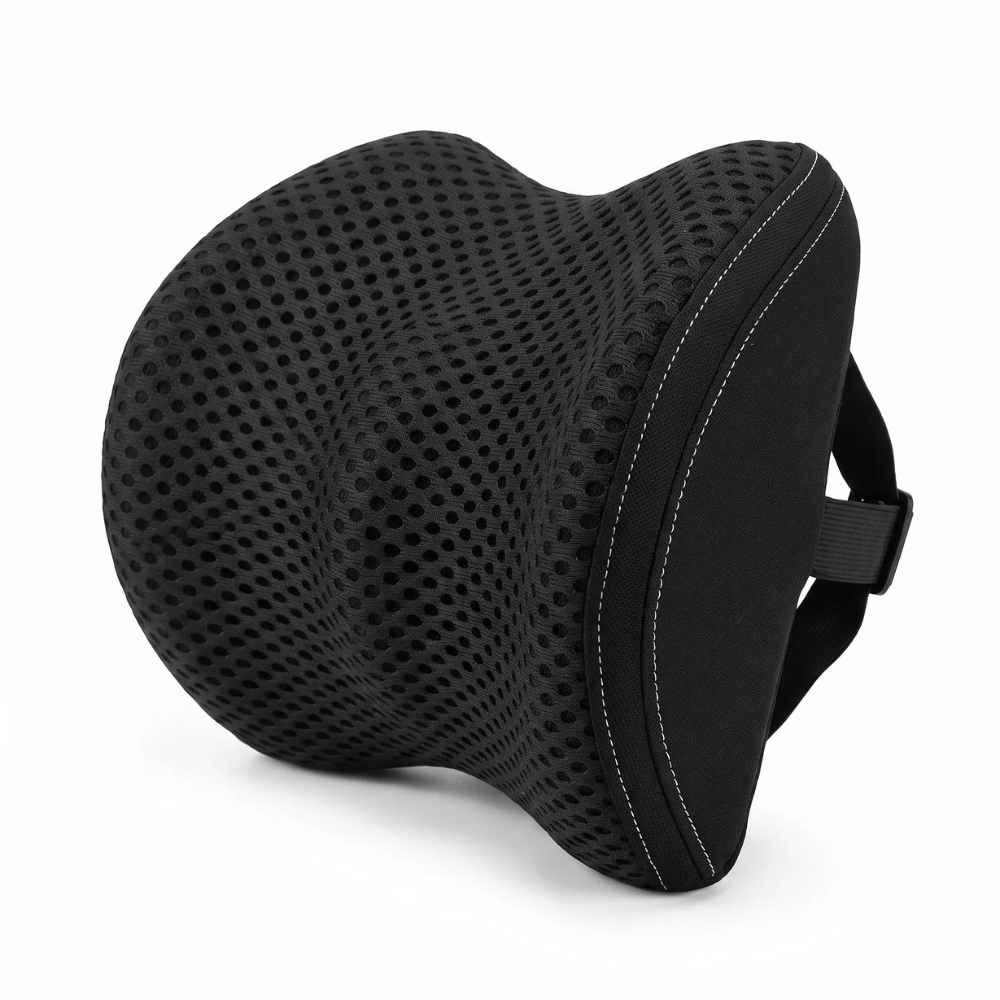 Lumbar Support Pillow CoreComfort – Orthopedic Memory Foam Back Cushion for Healthy Posture