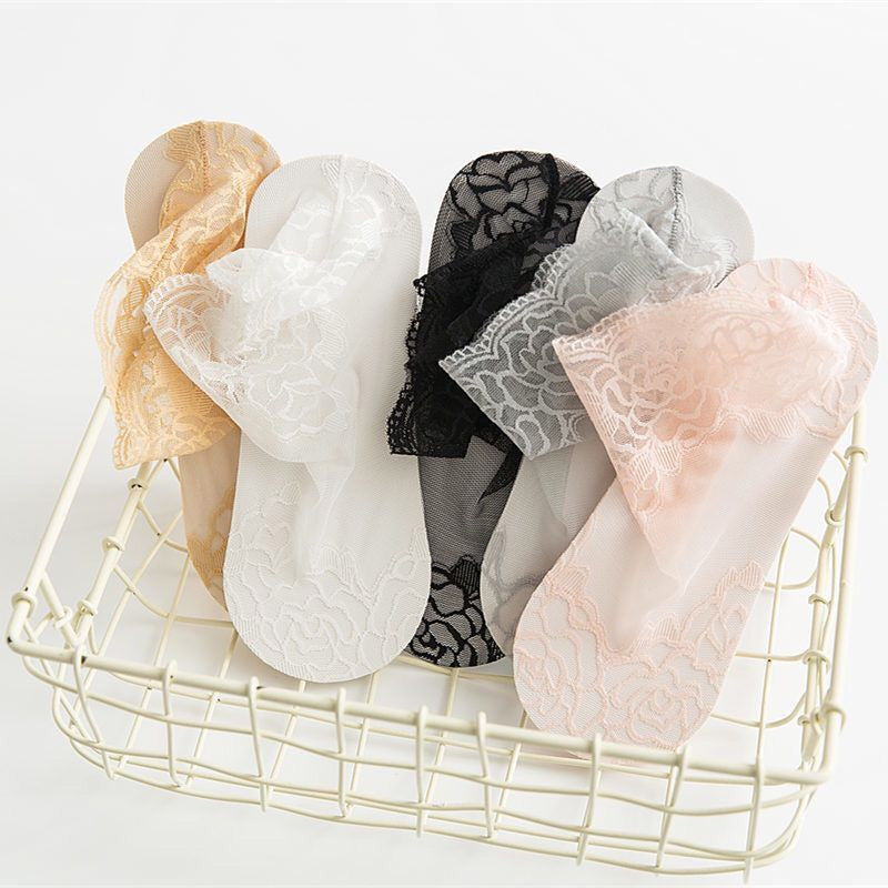 Women's Fashion Lace Socks