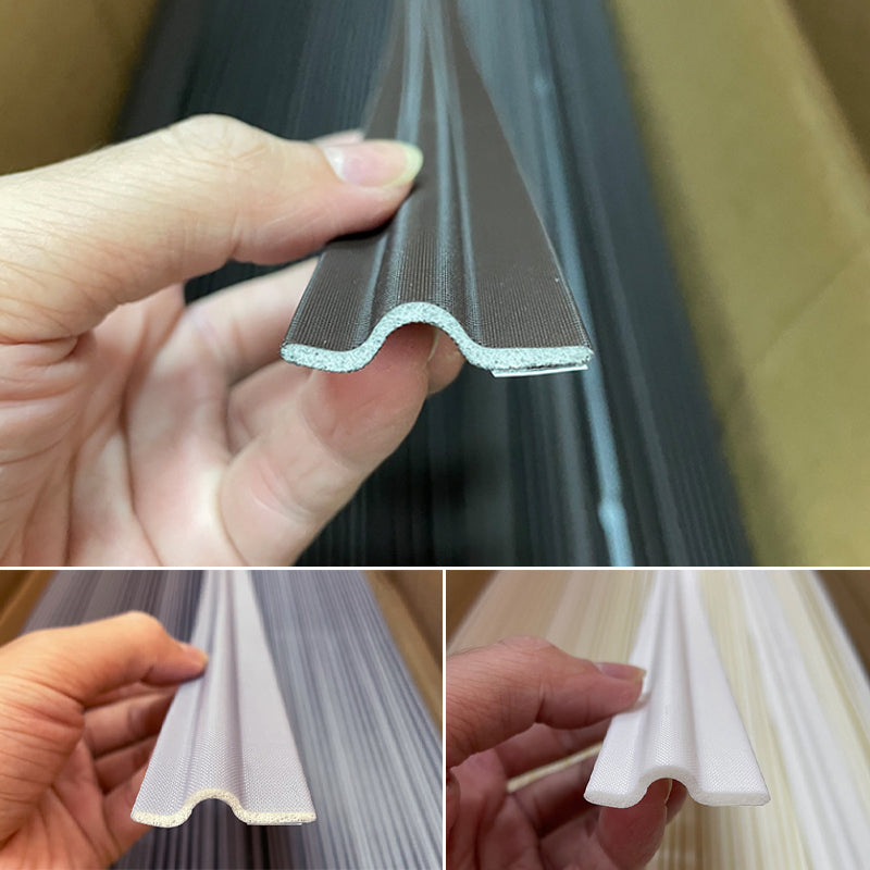 Self-adhesive weatherproof sealing strip