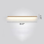 ZenBeam Japanese LED Wall Light | Solid Wood Design | Modern Accent Lighting