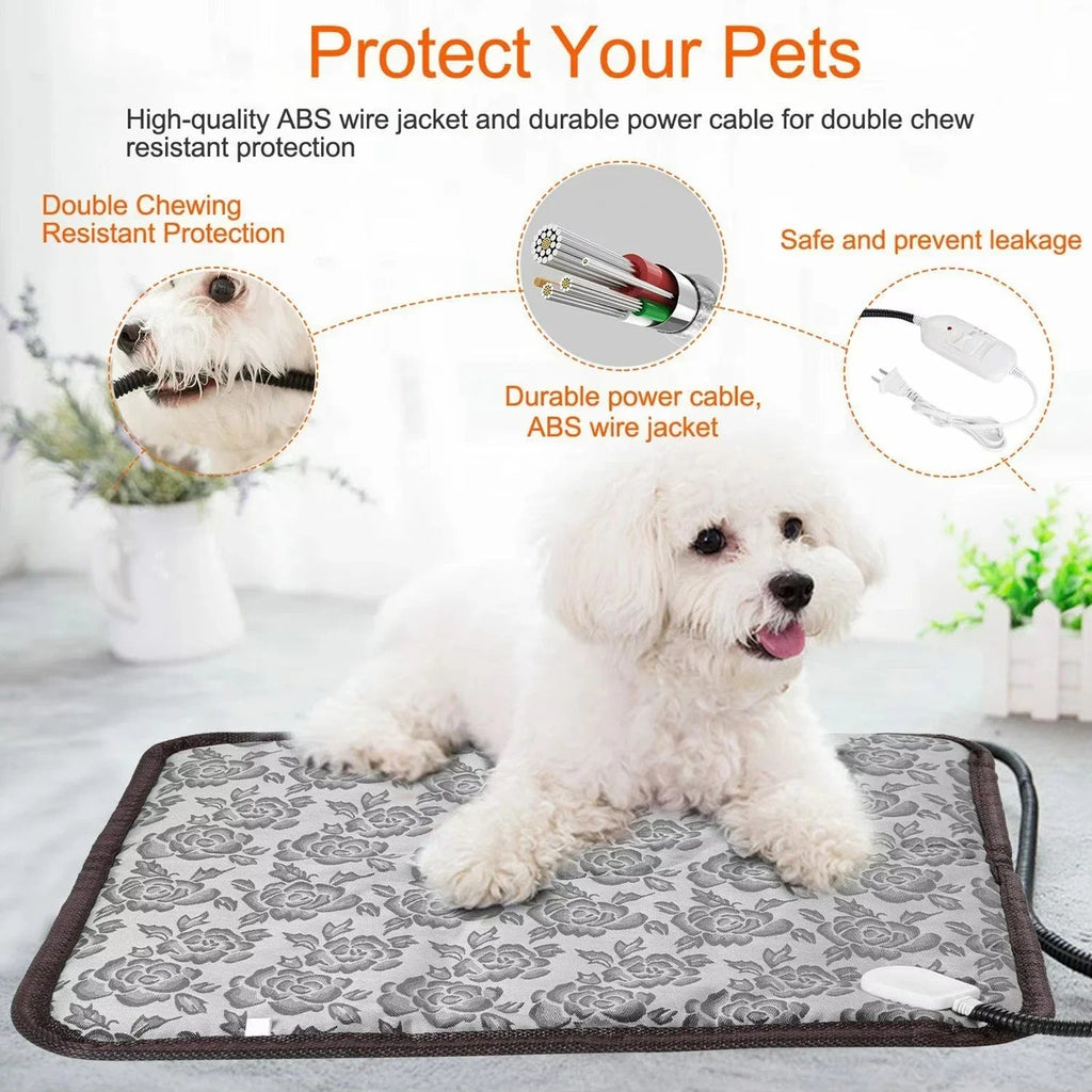 Adjustable Electric Dog Heating Pad