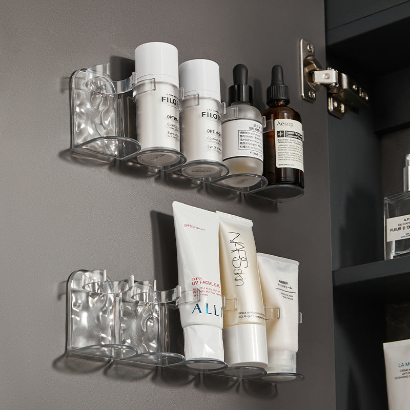 Row Plastic Wall Shelf