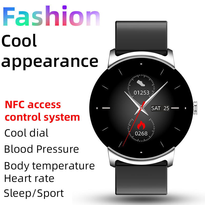 BCKS02 Blood sugar meter Blood oxygen Blood pressure Heart rate Bluetooth Smartwatch