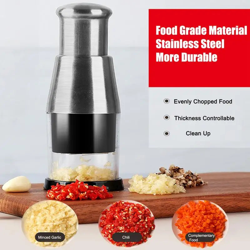 Manual Garlic Mincer and Garlic Chopper