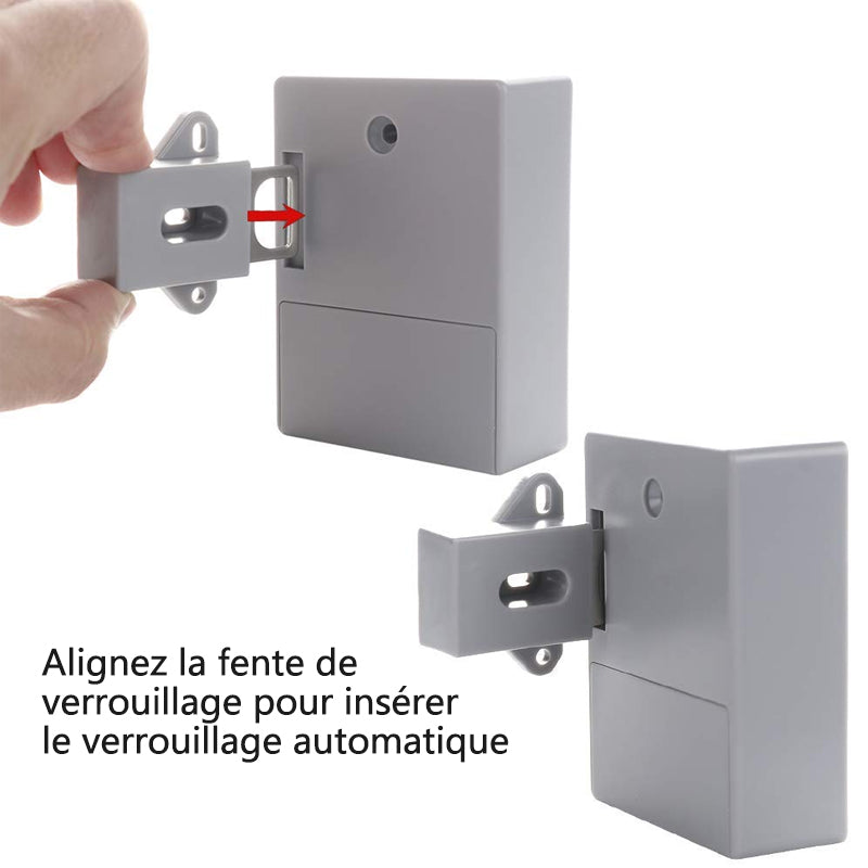 Intelligent lock for cabinet