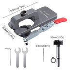 Hidden hinge template 35 mm for woodworking