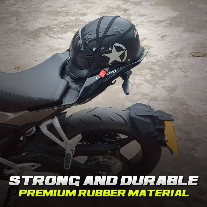 Helmet rope high elastic luggage tie rope