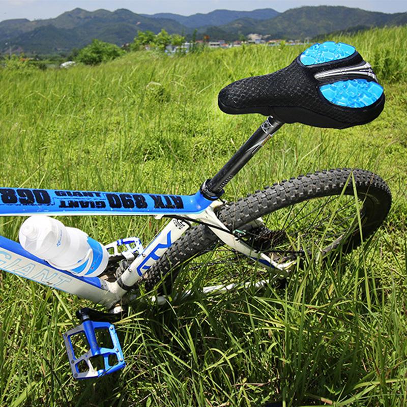 Bicycle seat cushion cover