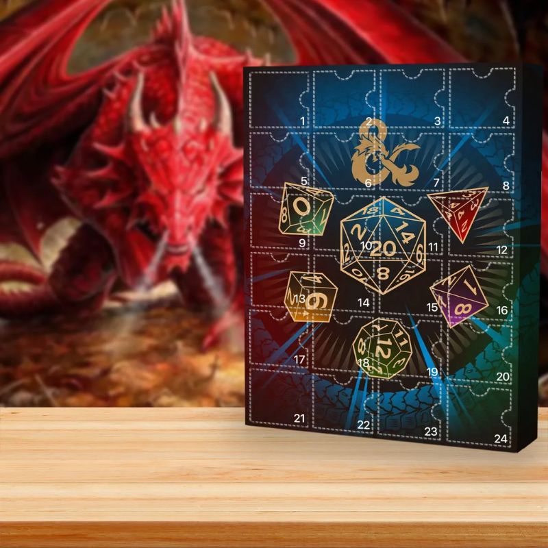 TreasureHunt - Dungeons and Dragons Advent Calendar Christmas Gift Set