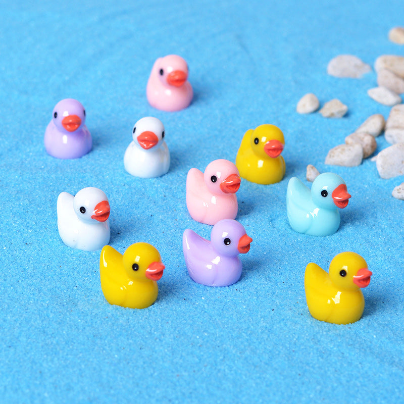 🦆Yellow Mini Duck Decoration