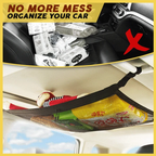 Car blanket storage net