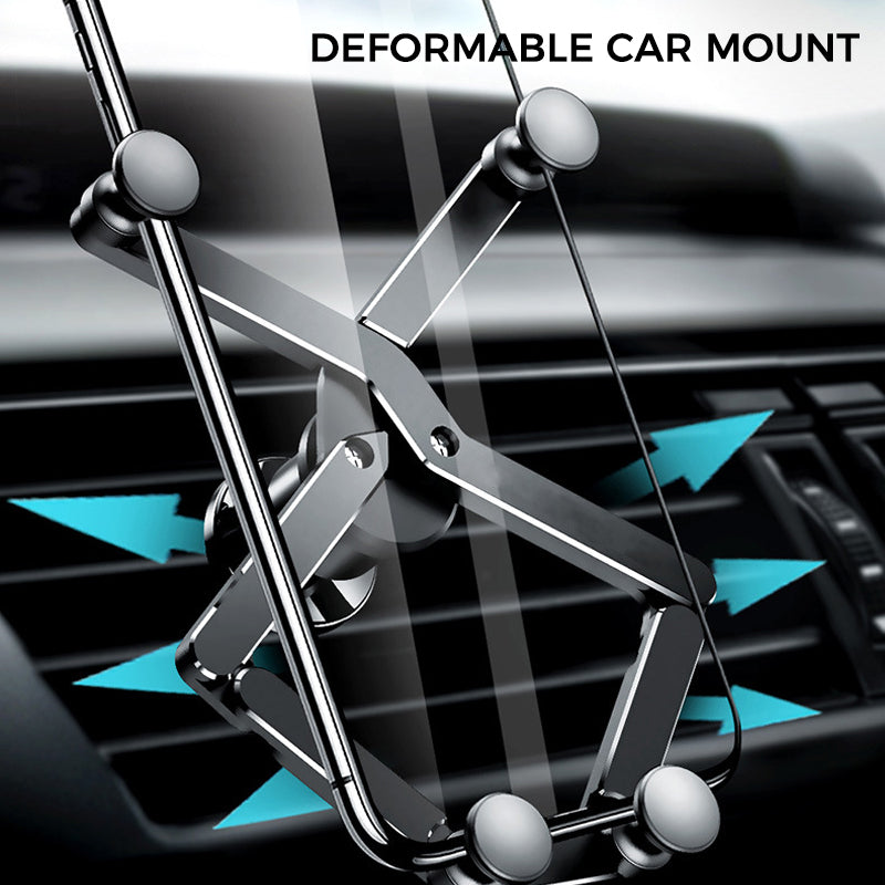 One-Word-Deformation-Car-Air-Outlet-Holder
