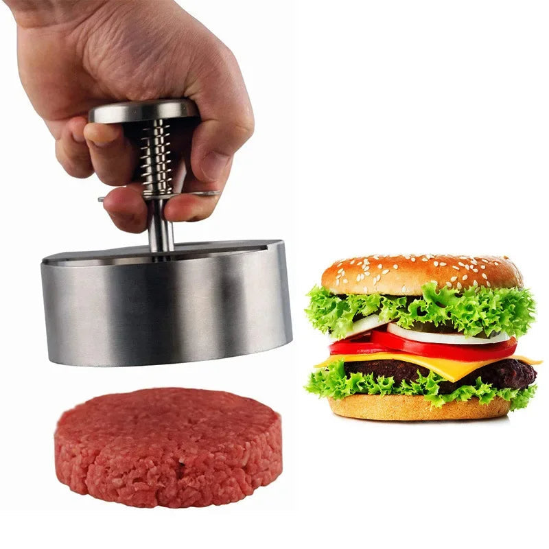 304 Stainless Steel Burger Press for Perfect Patties