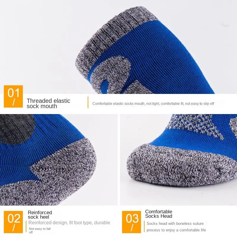 Winter Sports Premium Wool Ski Socks