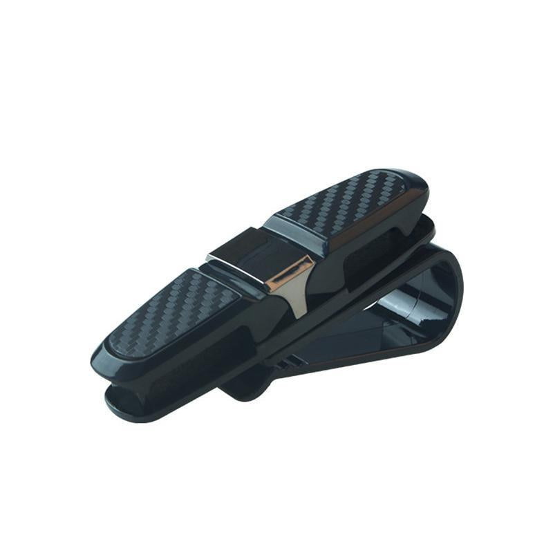 Sunglasses holder for car visor