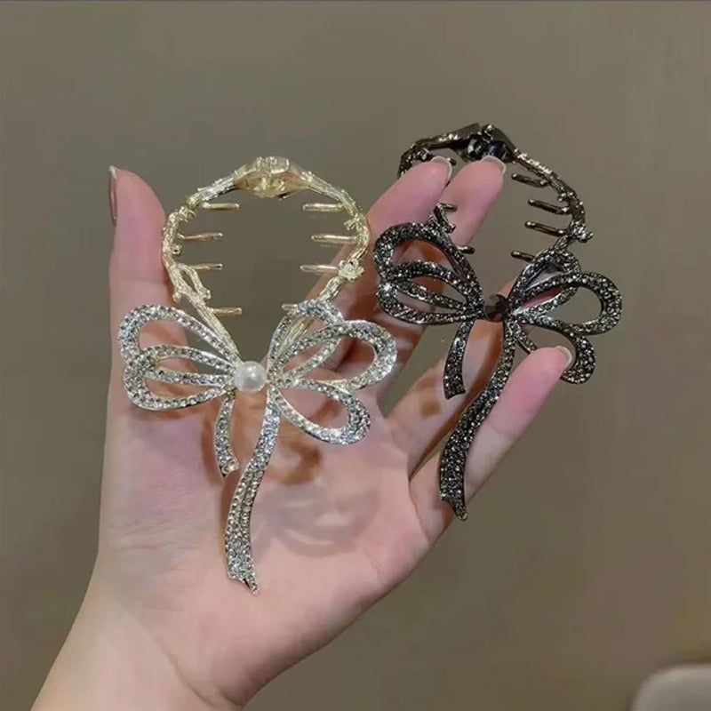Bow Light Luxury Premium Feeling Hair Clip