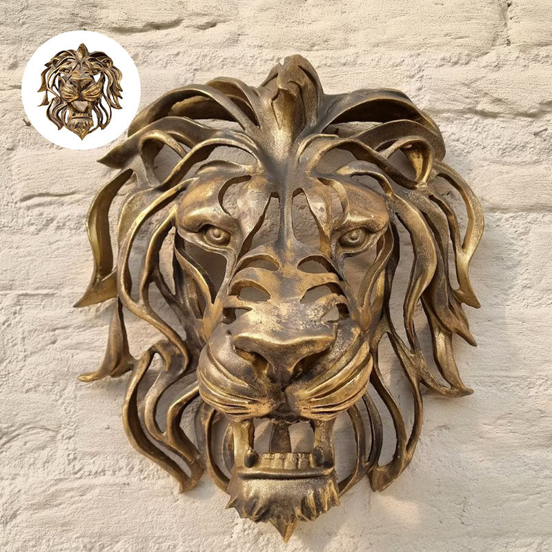Lion Head Wall Art