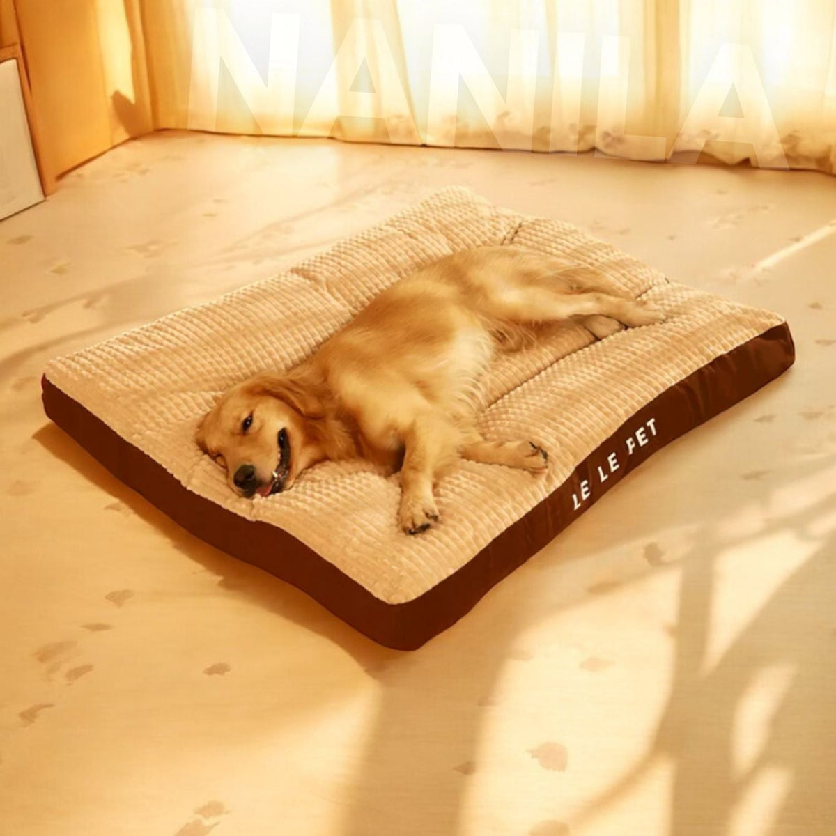 SnoozePaw Luxury Dog Bed – Robust Foam, Removable Covers and Optimal Support