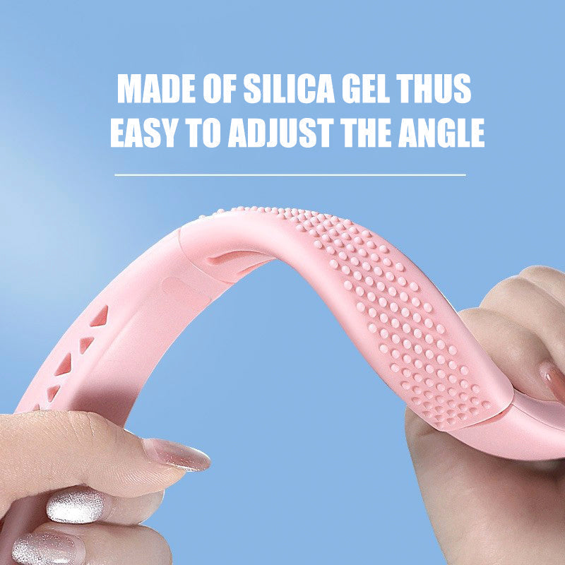 Mini portable neck fan