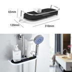 Multifunctional shower shelf